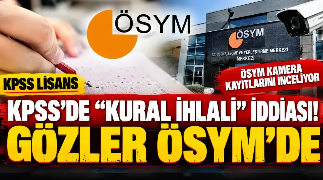 ANKARA – BHA 2026 KPSS Lisans Genel Yetenek-Genel Kültür oturumu,