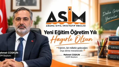 ADANA – BHA 2026-2027 eğitim öğretim yılının başlaması dolayısıyla açıklamalarda