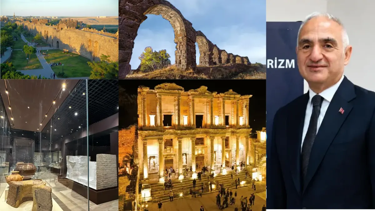 Müze ve örenyerlerinde 2025 ziyaretçi ve gelir rekoru ANKARA – BHA Kültür ve Turizm Bakanı Mehmet Nuri Ersoy,