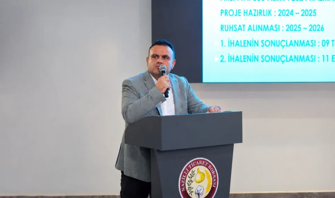 Nazilli Ticaret Borsası ev sahipliğinde düzenlenen toplantıda, Yerli Ürünler Merkezi