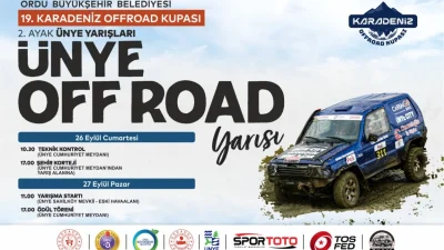 Ordu Büyükşehir Belediyesinin ev sahipliğinde, Türkiye Otomobil Sporları Federasyonu (TOSFED)
