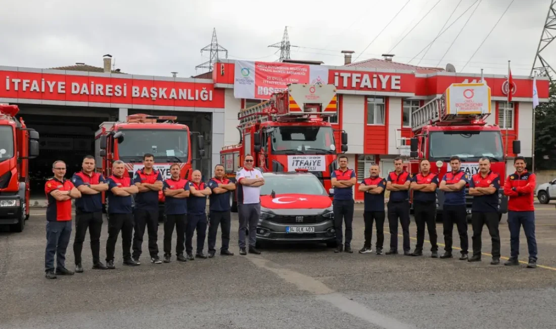 Program çerçevesinde ilk olarak itfaiyeye bağlı istasyonlarda araçlar ile şehir