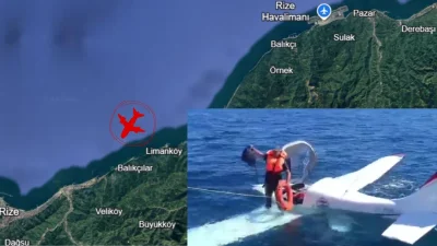 RİZE – BHA Motor arızası sonrası acil iniş yaptı Ana