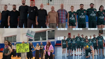 ISPARTA – BHA  Sağlık-Sen Isparta Şubesi’nin geleneksel hale getirdiği Voleybol
