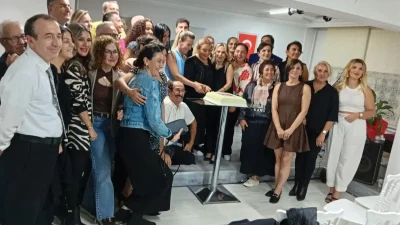 SAMSUN – BHA  Program öncesinde davetlilere çeşitli yiyecek ve içecek