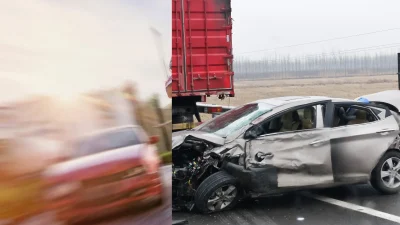 ŞANLIURFA – BHA Şanlıurfa’nın Bozova ilçesi yakınlarında hafif ticari aracın