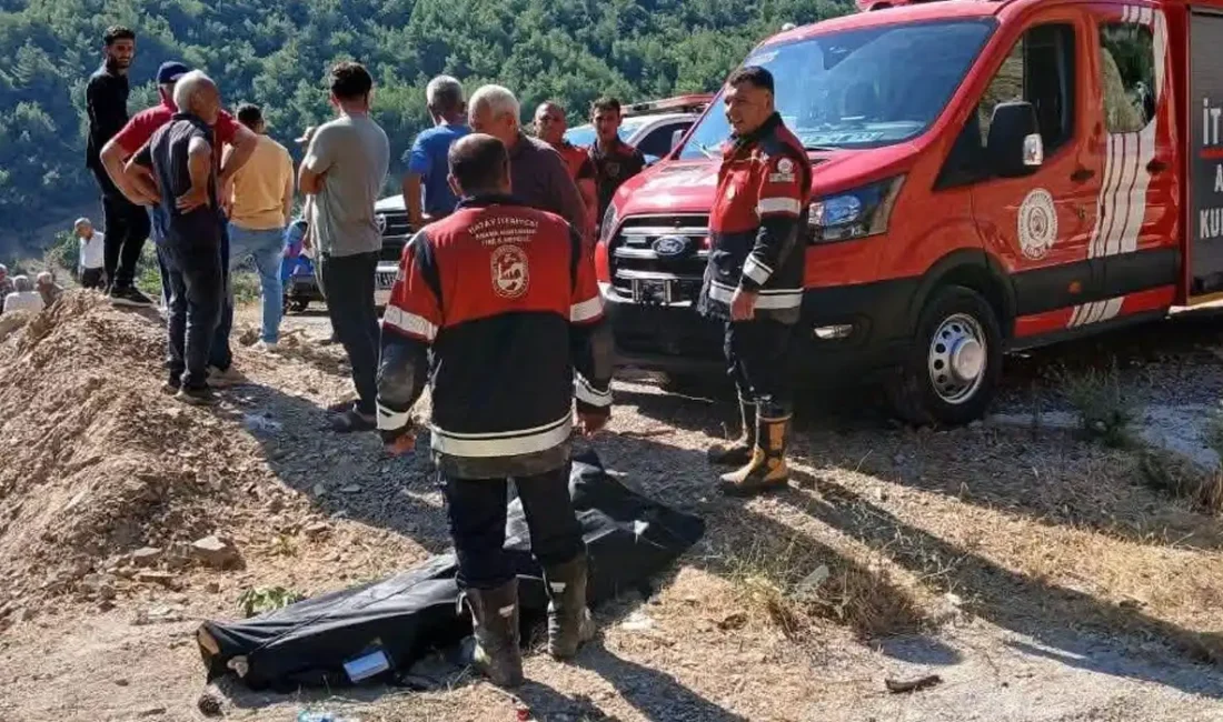 HATAY – BHA  Hatay’ın Hassa İlçesi Çardak yaylasında, virajı alamayarak