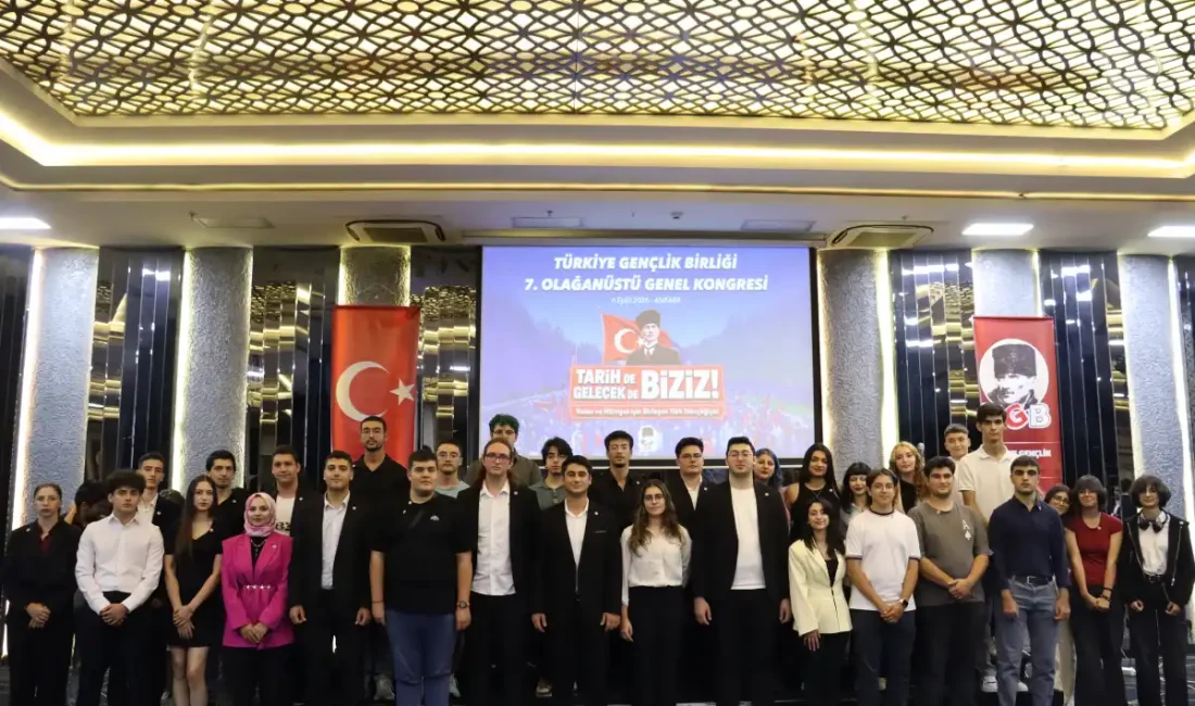 ANKARA – BHA Türkiye Gençlik Birliği (TGB), Ankara’da 7. Olağanüstü