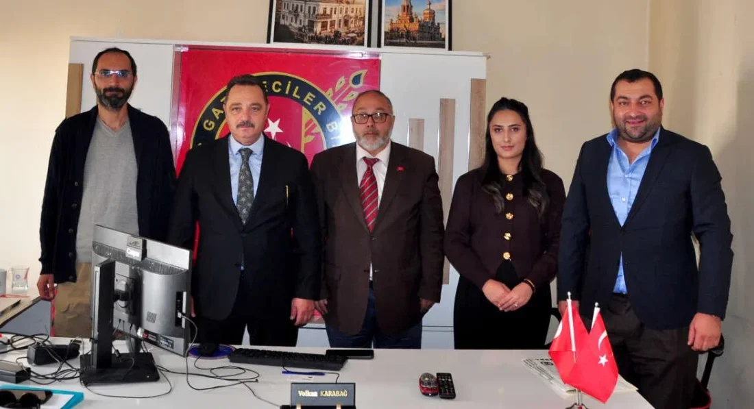 KARS – BHA Gerçekleştirilen görüşmede yerel basının yaşadığı sorunlar ve