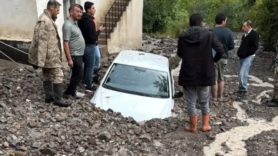 ERZURUM – BHA Erzurum’un Uzundere ilçesi Gölbaşı Mahallesi’nde etkili olan