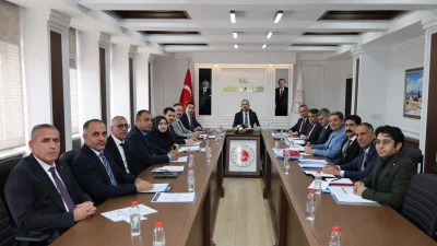 AĞRI – BHA Ağrı Valisi Dr. Önder Bozkurt başkanlığında KÖYDES