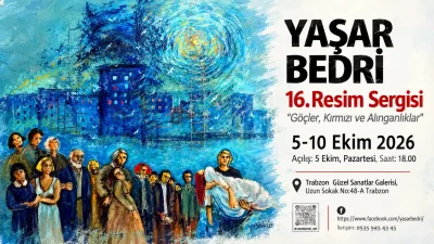 TRABZON – BHA  Trabzon’un çok yönlü sanat insanlarından Yaşar Bedri