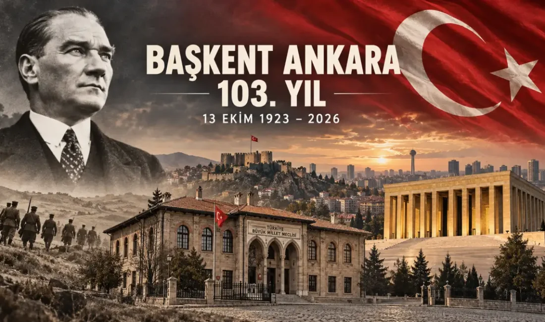 Ankara’nın başkent oluşunun 103. yılı Furkan ERTAN – BHA Türkiye Cumhuriyeti’nin başkenti Ankara, 13 Ekim