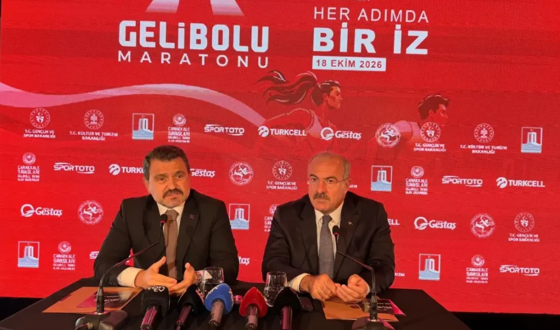 11. Uluslararası Gelibolu Maratonu için geri sayım başladı BİROL GÜNGÖRDÜ – BHA Çanakkale’nin tarihi Gelibolu Yarımadası, 18 Ekim 2026
