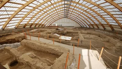 KONYA – BHA Konya’nın Çumra ilçesindeki Çatalhöyük, insanlığın avcılık ve