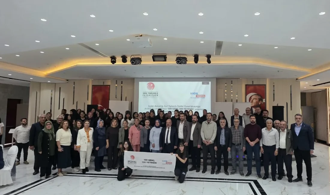 Adana'da "100 Genç, 100 Yetenek" projesi tanıtıldı Adana’da Hayata Dair Her Şey Medya Kültür ve Sanat Derneği