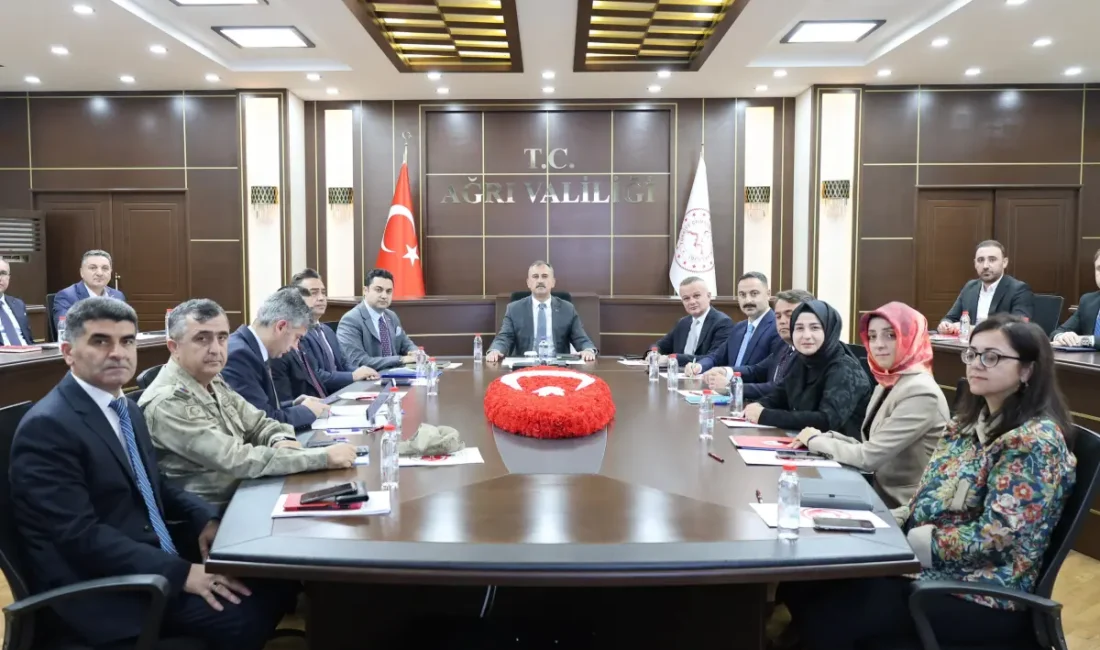 Servet Arslan – BHA Ağrı Valisi Dr Önder Bozkurt başkanlığında, ilgili