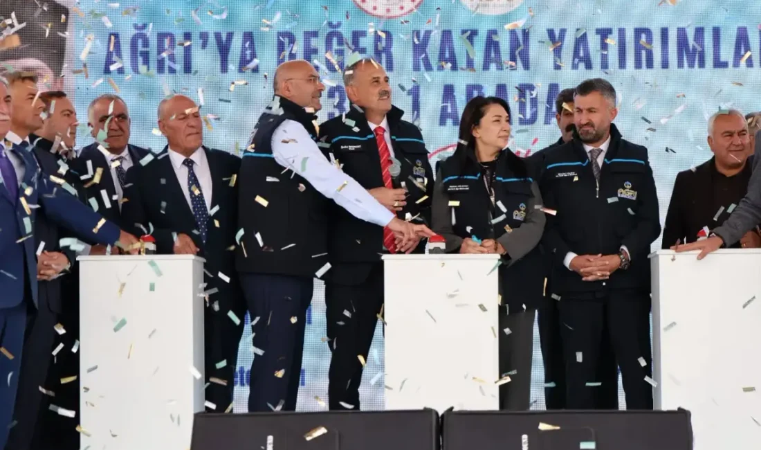 Servet Arslan/AĞRI-BHA Ağrı’da saatte 260 ton asfalt üretim kapasitesine sahip