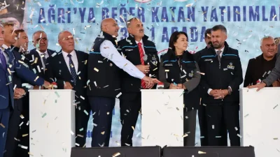 Servet Arslan/AĞRI-BHA Ağrı’da saatte 260 ton asfalt üretim kapasitesine sahip