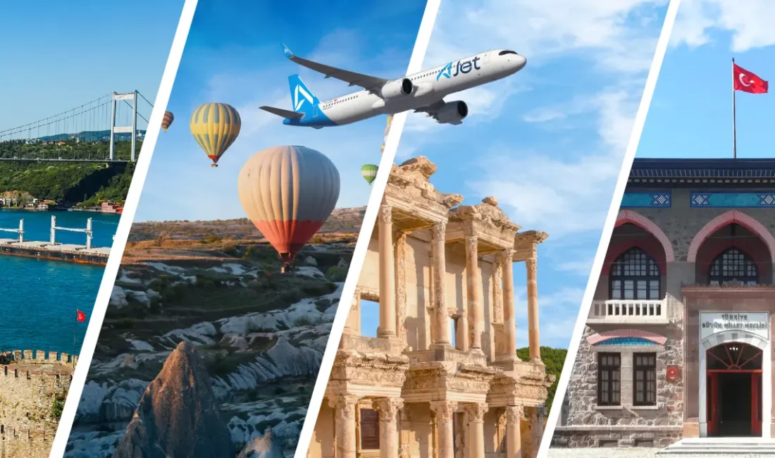 AJet’ten 29 Ekim’de yüzde 29 indirim İSTANBUL – BHA
Yurt içinde 40 noktaya seferleri olan