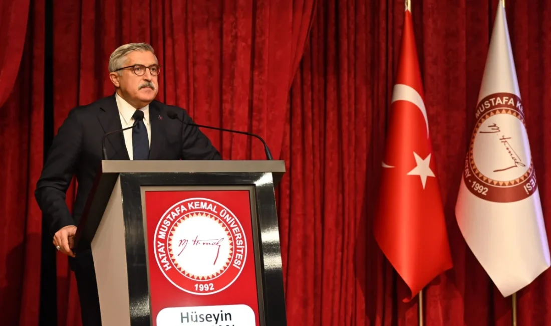HATAY – BHA AK Parti Genel Başkan Yardımcısı Hüseyin Yayman,