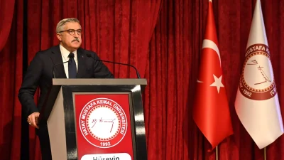 HATAY – BHA AK Parti Genel Başkan Yardımcısı Hüseyin Yayman,