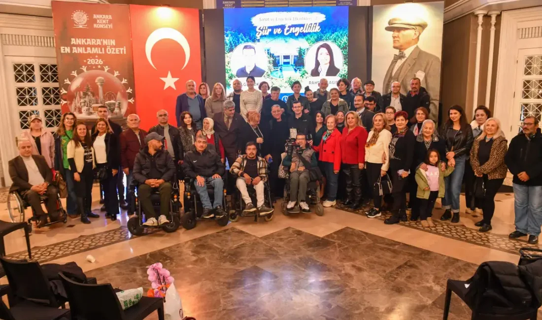 AKK’de engelli bireyler için sanatın gücü konuşuldu Ankara-BHA Ankara Kent Konseyi (AKK) bünyesinde yer alan Engelli Meclisi,