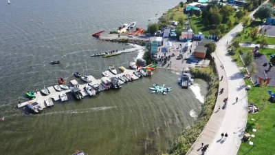 ANKARA – BHA Etkinlik kapsamında öğrenciler, yelken, kano, kürek, stand