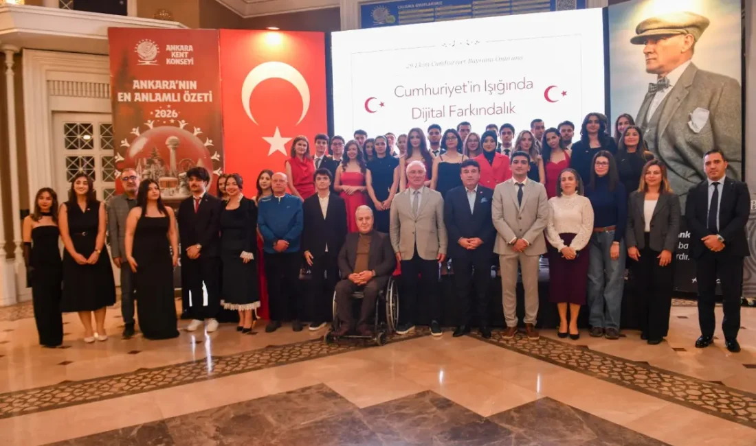 Ankara Kent Konseyinde dijital farkındalık etkinliği düzenlendi ANKARA – BHA Ankara Kent Konseyi, Cumhuriyet’in 103. yılı dolayısıyla