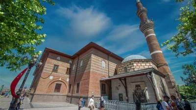 ANKARA – BHA Ankara’nın simge yapılarından Hacı Bayram Veli Camii