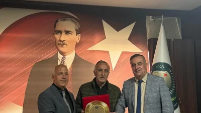 Bayram SARAYOĞLU – BHA  Yönetim Kurulu Başkanı Osman Akyürek ve