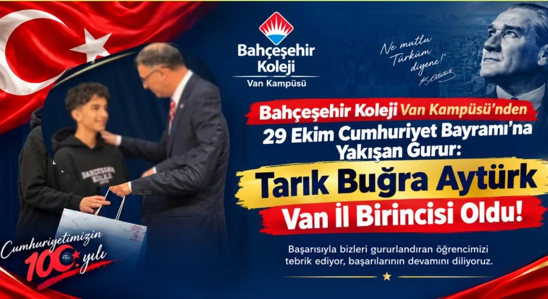 VAN – BHA  29 Ekim Cumhuriyet Bayramı’nın coşkusu ve gururu,