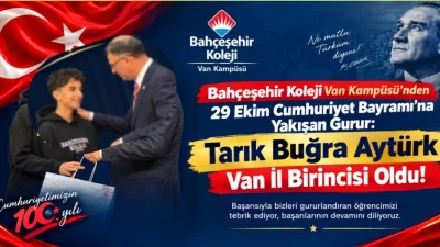 VAN – BHA  29 Ekim Cumhuriyet Bayramı’nın coşkusu ve gururu,