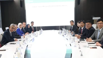 ANKARA – BHA  Sağlık Bakanı Prof. Dr. Kemal Memişoğlu, Güney