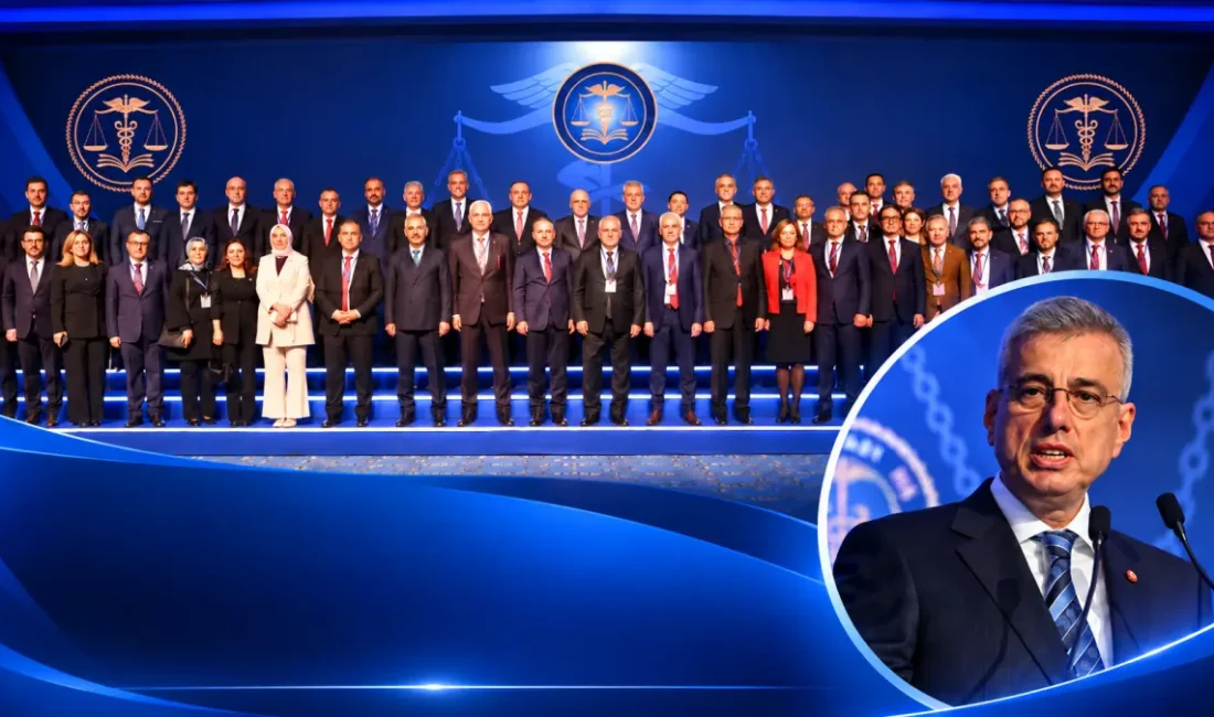 Sağlık Bakanı Memişoğlu, programda yaptığı konuşmada “Sağlığın ve adaletin merkezinde