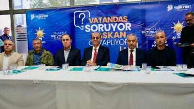 MALATYA – BHA Yeşilyurt Belediyesi tarafından vatandaşların talep ve sorunlarını