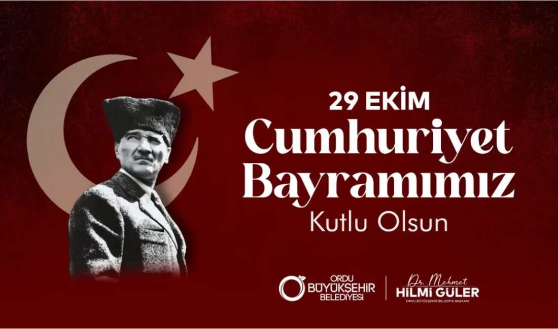 ORDU – BHA Başkan Güler mesajında, cumhuriyetin ilan edilişinin 103.