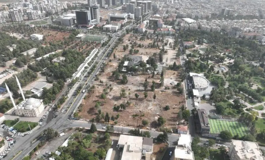 ŞANLIURFA – BHA Şanlıurfa Büyükşehir Belediyesi, kent merkezindeki yeşil alanları