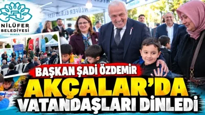 BURSA – BHA  Nilüfer Belediyesi’nin mahallelerin ihtiyaçlarını yerinde tespit etmek