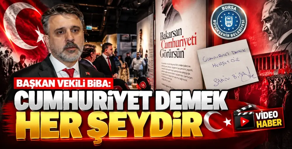 BURSA – BHA  Bursa Büyükşehir Belediyesi, 29 Ekim Cumhuriyet Bayramı’nın