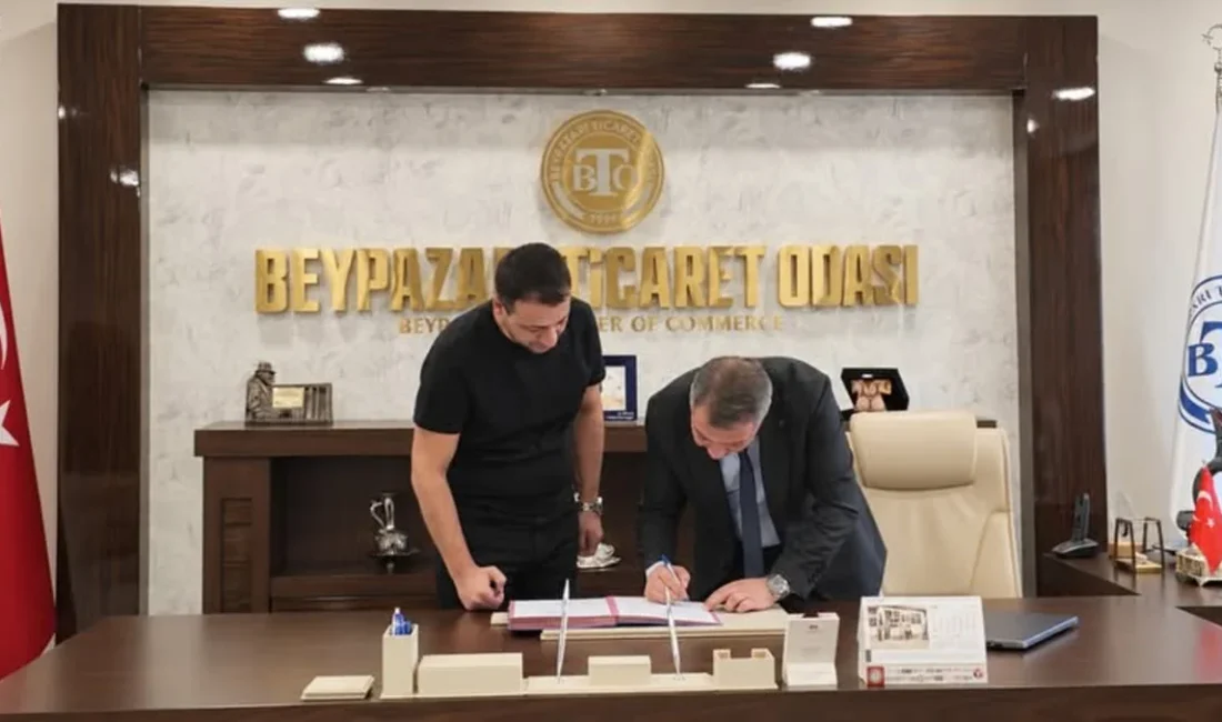 Yaşar TONBAK – BHA Beypazarı Ticaret Odası’nda düzenlenen imza töreninde,
