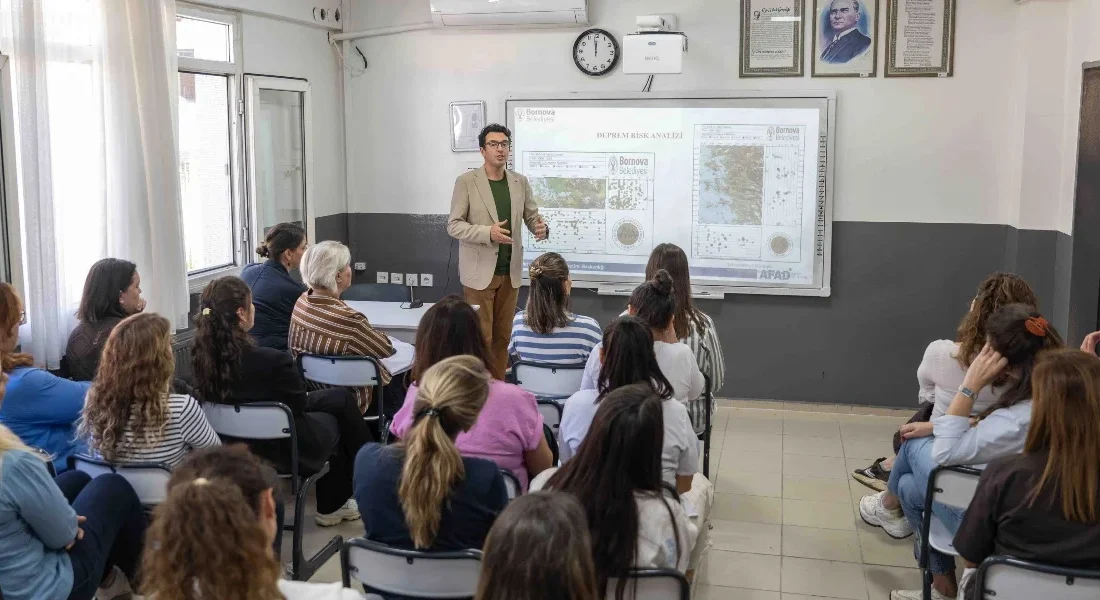 İZMİR – BHA Bornova Belediyesi, afetlere karşı toplumsal farkındalığı artırmak