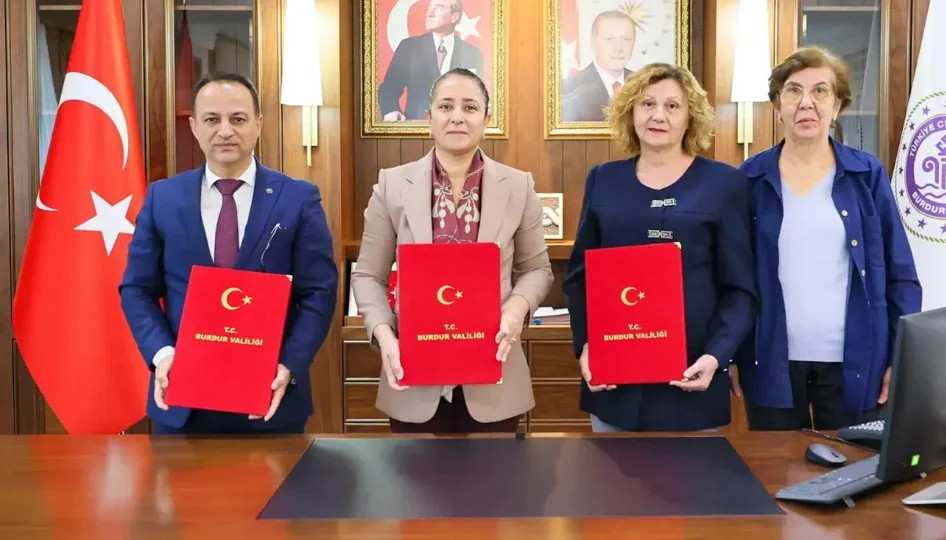 BURDUR – BHA Burdur’da eğitim kurumlarının fiziki imkânlarının iyileştirilmesi ve