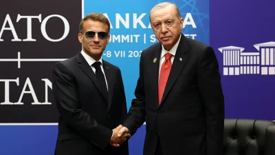 ANKARA – BHA Cumhurbaşkanı Recep Tayyip Erdoğan ile Fransa Cumhurbaşkanı