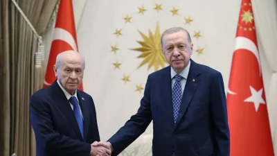Cumhurbaşkanı Recep Tayyip Erdoğan, Milliyetçi Hareket Partisi (MHP) Genel Başkanı