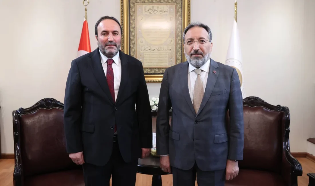 AĞRI – BHA  Diyanet İşleri Başkanlığında gerçekleştirilen kabule, Ağrı İl