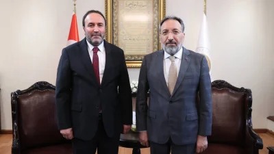 AĞRI – BHA  Diyanet İşleri Başkanlığında gerçekleştirilen kabule, Ağrı İl