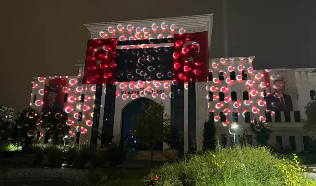 SITKI TAŞEL/BHA Elazığ’da 29 Ekim Cumhuriyet Bayramı’nın 103. yıl dönümü