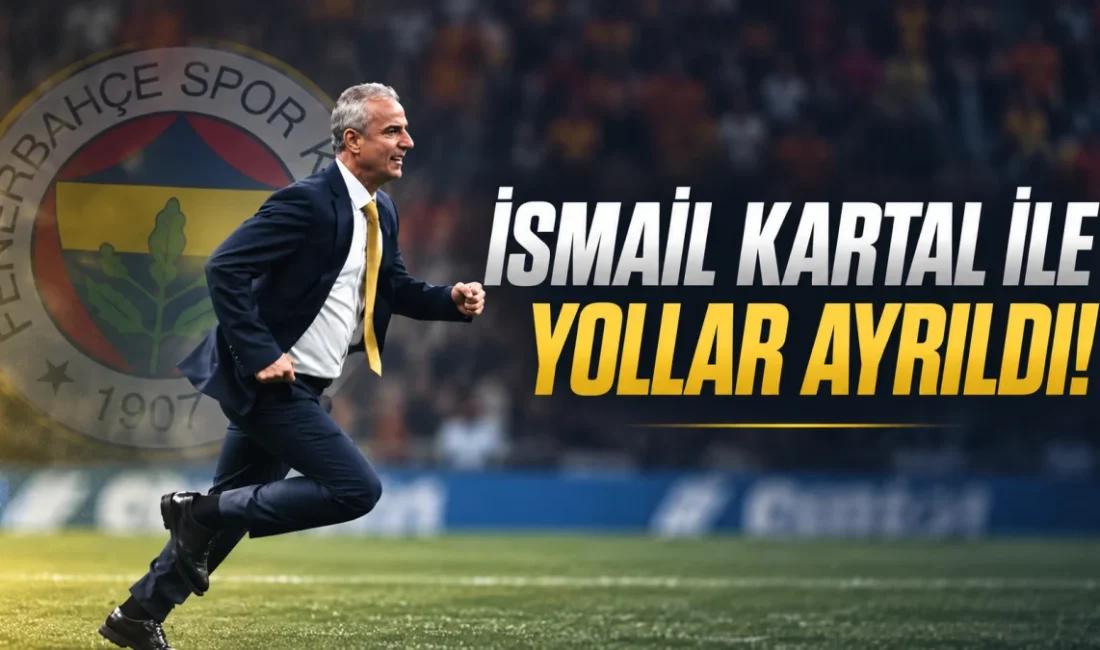 Fenerbahçe’de İsmail Kartal dönemi sona erdi! İSTANBUL – BHA Fenerbahçe’de teknik direktör İsmail Kartal dönemi sona