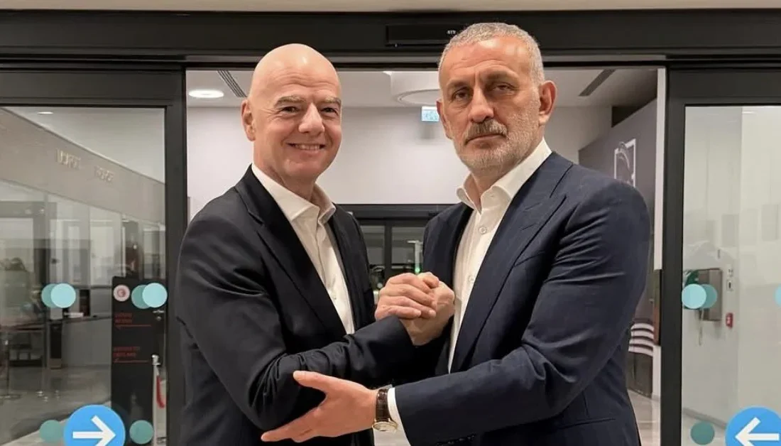 İSTANBUL-BHA Törene, FIFA Başkanı Gianni Infantino ve Türkiye Futbol Federasyonu